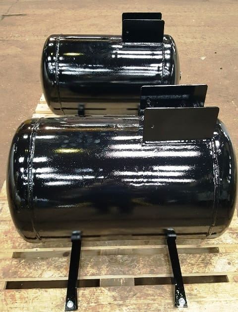 EN286 painted refurbished braking reservoirs