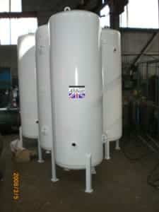 Vacuum Vessels Vacuum Receiver, Medical use, welded, carbon steel, Design and manufacture, fabricated